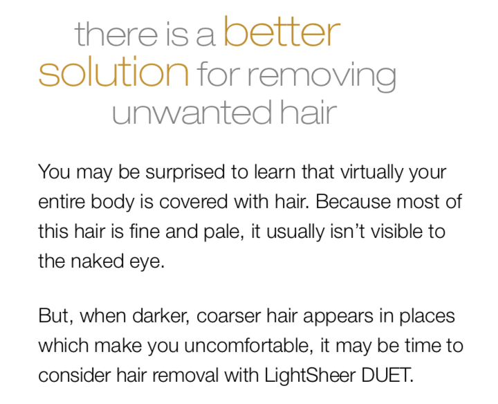 Laser Hair Removal in Greensboro & High Point