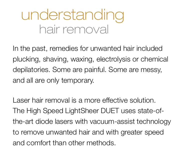 Laser Hair Removal in Greensboro & High Point