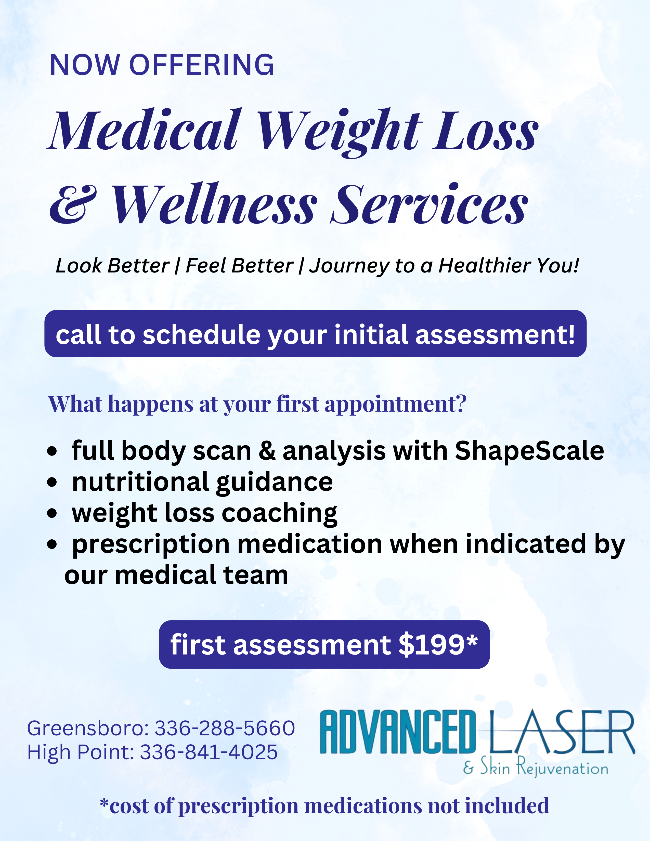 Now Offering Medical Weight Loss & Wellness Services Now Offering Medical Weight Loss & Wellness Services