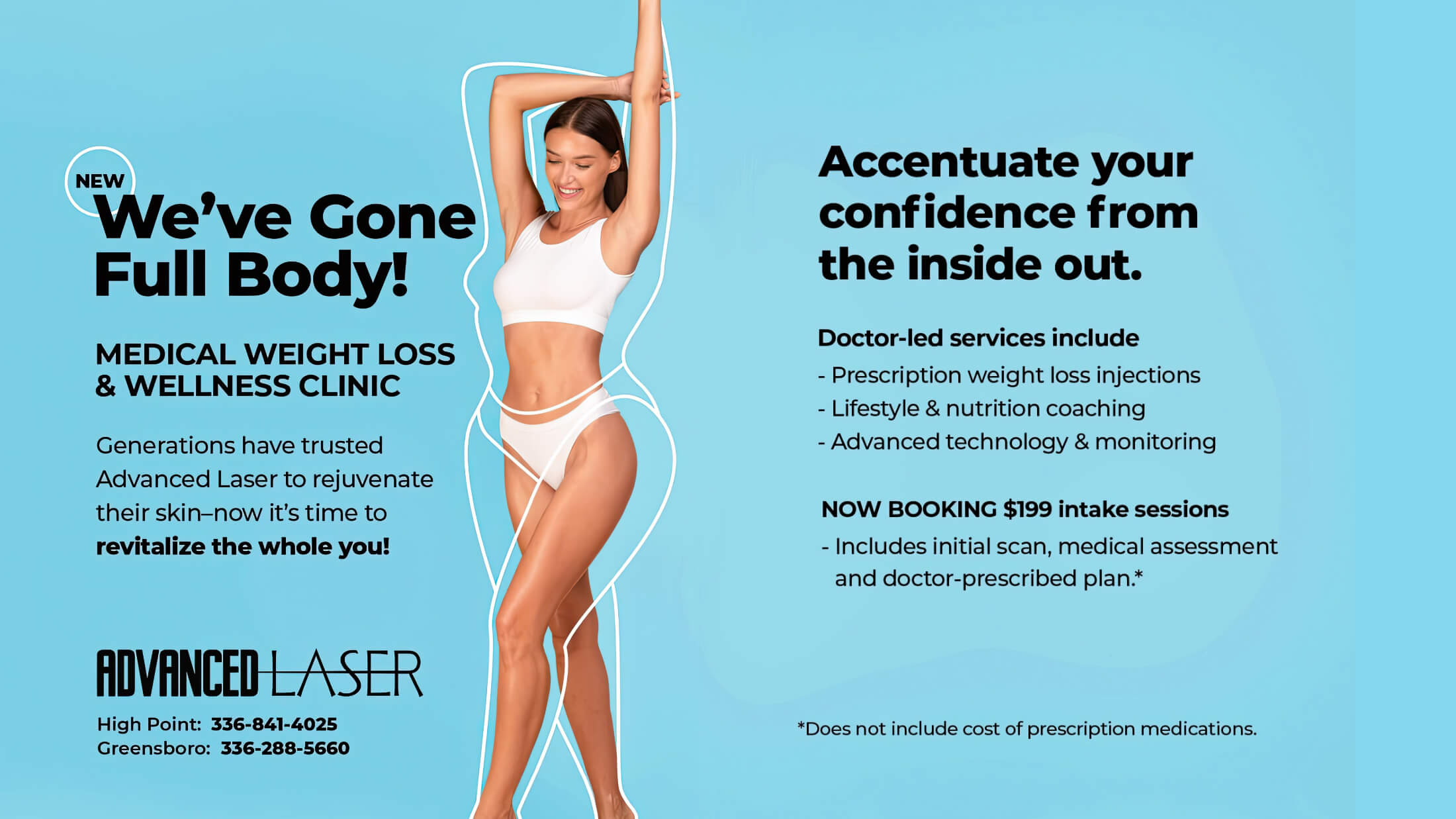 Full Body ShapeScale Medical Weight Loss at Advanced Laser